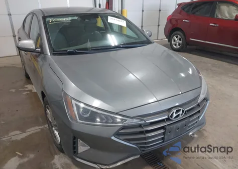 2019 Hyundai Elantra Sel из США, поврежденный, VIN KMHD84LF7KU736832